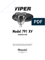 791VX Installation Manual