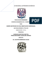 CIM-1 Diseño Geotecnico de Una Cimentacion Compensada PDF