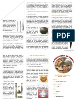 TRIPTICO Prehistoria en Europa Debe 1.50