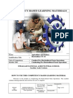 CBLM in Horticulre NC II Uc I Tools