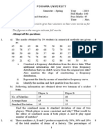 Probability & Statistics New 1