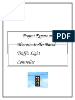 Project Report On Microcontroller Based Traffic Light Controller.