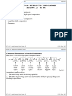 Lecture 410 - High-Speed Comparators: (READING: AH - 483-488) Objective