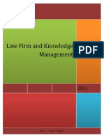 Law Firm and Knowledge Management