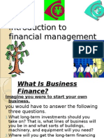 Introduction To Financial Management