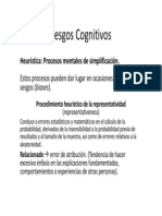 Sesgos Cognitivos