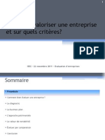 Evaluer L'entreprise