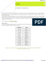 Regimen Simplificado de Ingresos Brutos C.A.B.A.