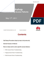 Access Failures Troubleshooting Workshop