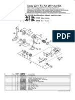 Cambio Deore Rd-m510-s (SGS) Rd-m510-l (SGS)