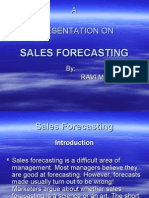 Sales Forecasting