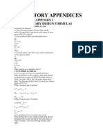 Mandatory Appendices: Mandatory Appendix 1 Supplementary Design Formulas