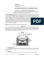 Materials Selection For Wet Cylinder Liner: M.F. Ahmad Fakaruddin, A. Mohd Hafiz and K.Karmegam