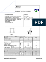 AO4488 N-Channel Enhancement Mode Field Effect Transistor: Features General Description