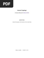 Willard - General Topology (Solutions)