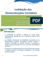 Consolidação Das Demonstrações Contábeis