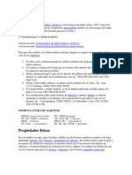 Los Alquinos Son Hidrocarburos Alifáticos Con Al Menos Un Triple Enlace Carrlosssss