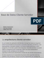 Base de Datos Cliente Servidor