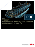 Zone Selectivity With Early Fault Detection