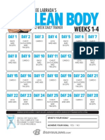 Leanbody Labrada Calendar