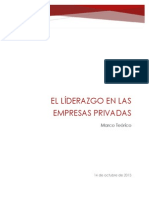 El Liderazgo en Las Empresas Privadas