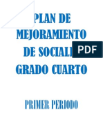 Plan de Mejoramiento Sociales (1) CUARTO