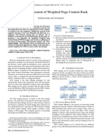 On The Improvement of Weighted Page Content Rank: Seifedine Kadry and Ali Kalakech