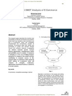 Advanced SWOT Analysis of E-Commerce