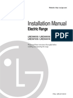 Installation Manual: Electric Range