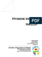 Hygiene en Cave Haccp