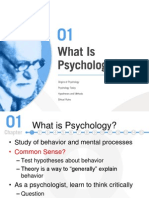 Chapter 1 Notes - Psychology