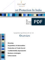 Trade Secret Protection in India