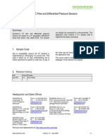 Sensirion Differential Pressure SDP6x0 Sample Code V1