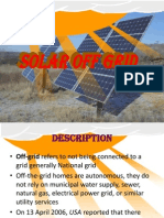 Solar Off Grid