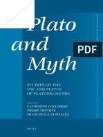 Plato and Myth Brill PDF