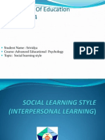 Learning Style