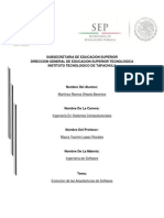 Evolucion de La Arquitectura de Software