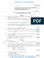 Manufacturing Process 2 Jan 2014