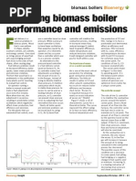 Improving Biomass Boiler Performance and Emissions