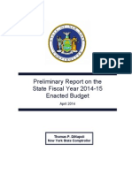 2014-15 Prelim Enacted Budget