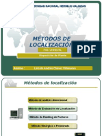 Métodos de Localización