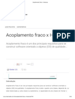 Acoplamento Fraco X Herança