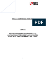 Pregao-Eletronico 030-2012 Ps Implantacao e Manutencao Zabbix