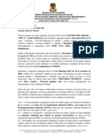 Despacho e Parecer Usina de Asfalto Duque de Caxias