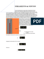 Ley de Enfriamiento de Newton