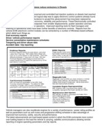 Electronic Engine Control Systems Reduce Emissions in Diesels