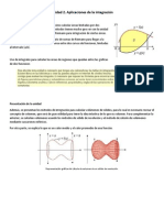 Unidad 2. Aplicaciones de La Integracion