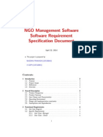 SRS Document NGO Management System