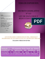 Ley de Exclusion Exposicion