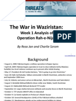 Waziristan Operation (Rah-e-Nejad) Week One